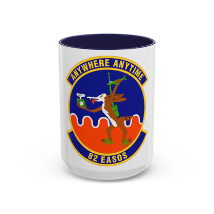 82d Expeditionary Air Support Operations Squadron (U.S. Air Force) Accent Coffee Mug