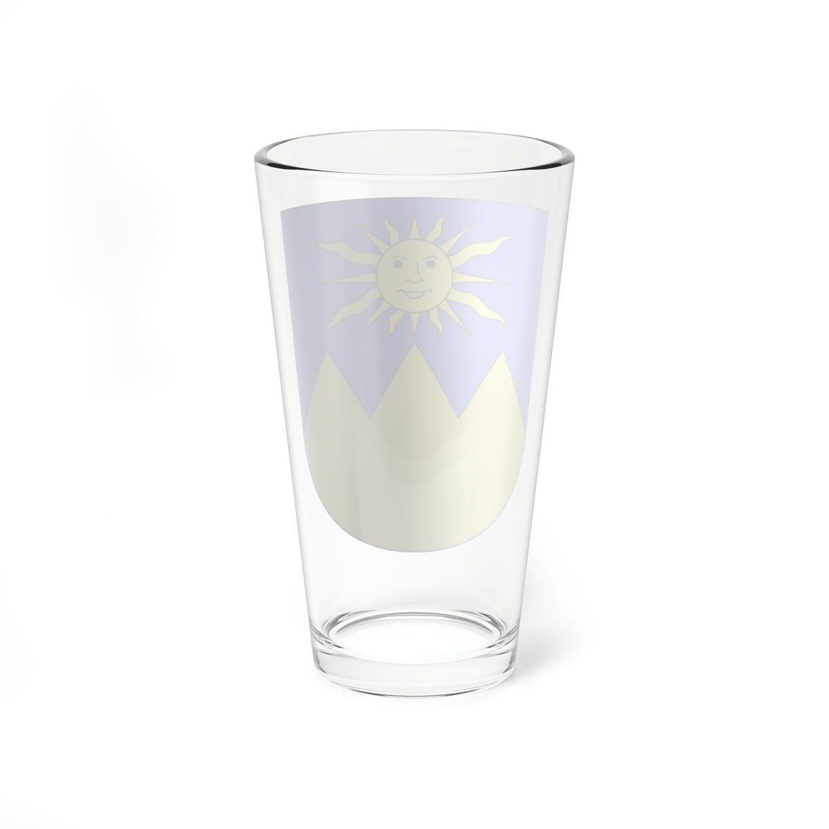 Porza-coat of arms (Switzerland) (Coat of Arms) Pint Glass 16oz