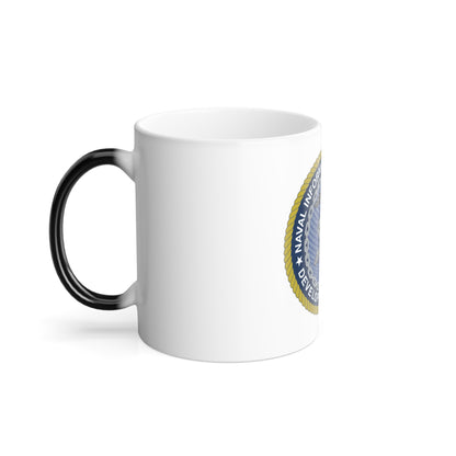 Naval Information Warfighting Development Center (U.S. Navy) Color Changing Mug 11oz