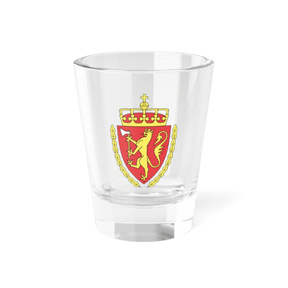 Coat of arms of the Norwegian Customs Service - Shot Glass 1.5oz