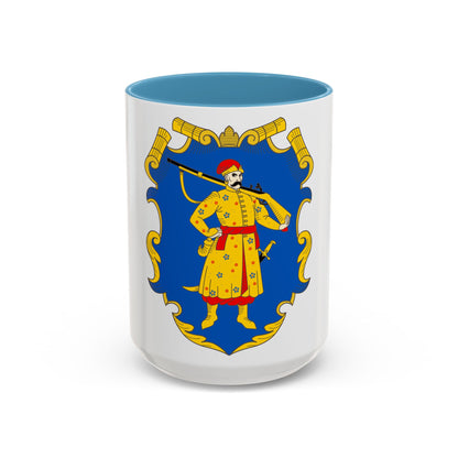 Coat of arms of the Zaporozhian Host - Accent Coffee Mug