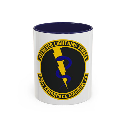 628th Aerospace Medicine Squadron (U.S. Air Force) Accent Coffee Mug
