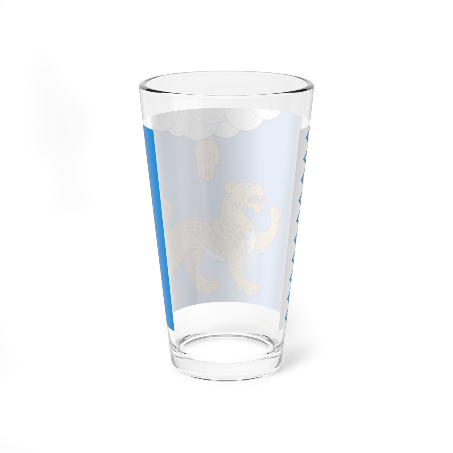 Flag of Pskov Oblast Latest version (Russia) Pint Glass 16oz