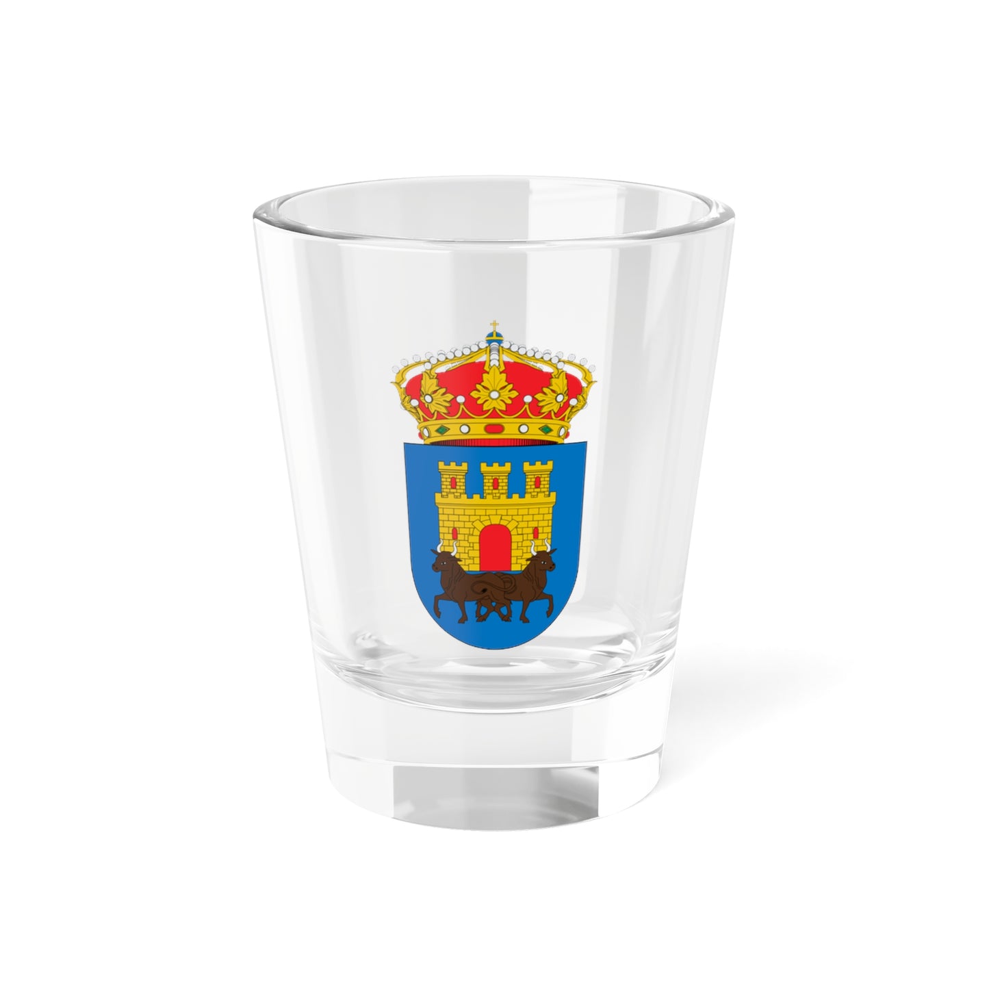 Escudo de Talavera de la Reina (Spain) (Coat of Arms) Shot Glass 1.5oz