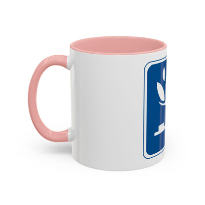 Seal of Naperville Illinois - Accent Coffee Mug