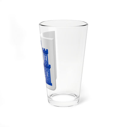 Flobecq wapen (Belgium) (Coat of Arms) Pint Glass 16oz