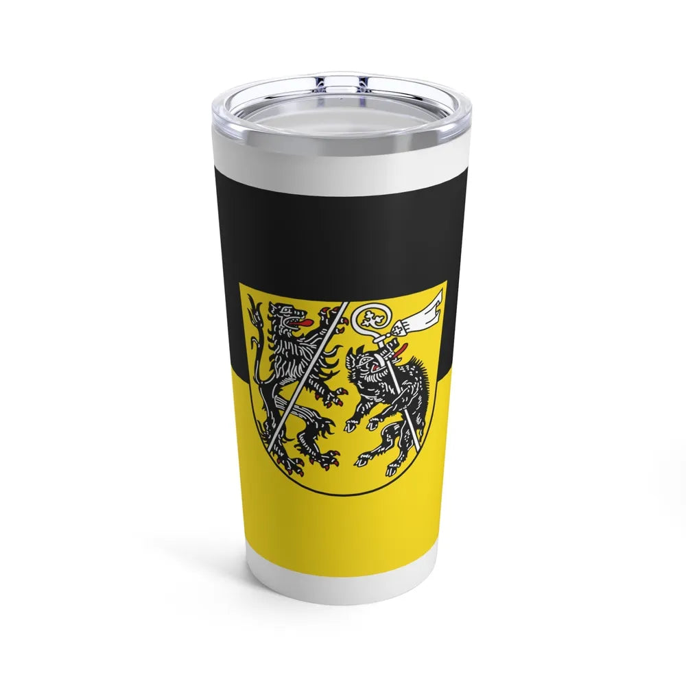 Flag of Bamberg Germany - Tumbler 20oz-20oz-Go Mug Yourself