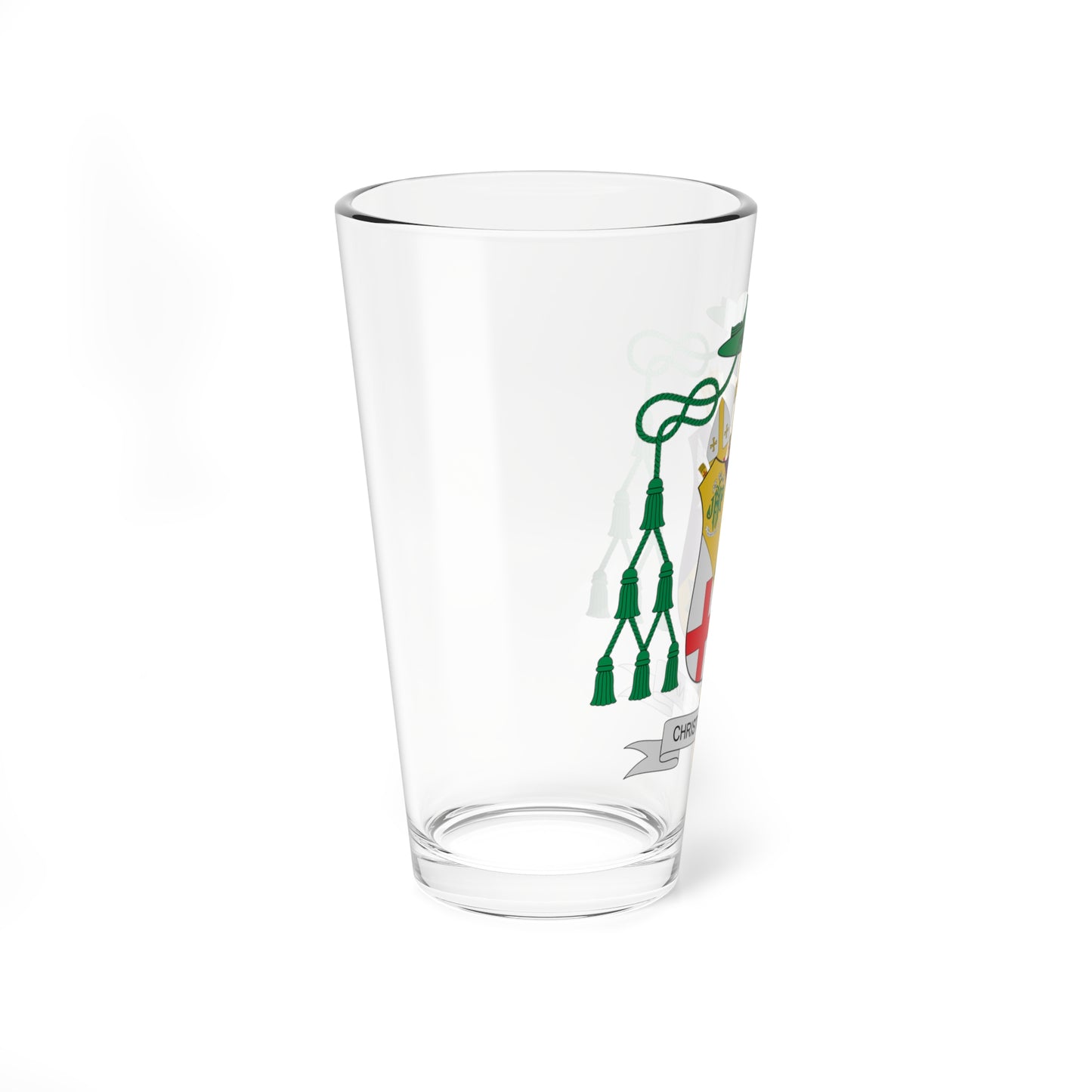 Escudo de Diego Ventaja Milán (Spain) (Coat of Arms) Pint Glass 16oz