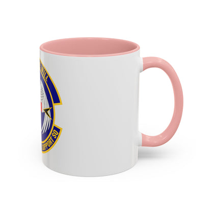 455th Expeditionary Medical Support Squadron (U.S. Air Force) Accent Coffee Mug