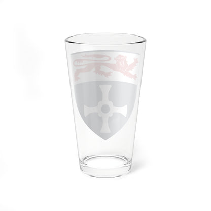 University of Newcastle Coat of Arms (United Kingdom) (Coat of Arms) Pint Glass 16oz