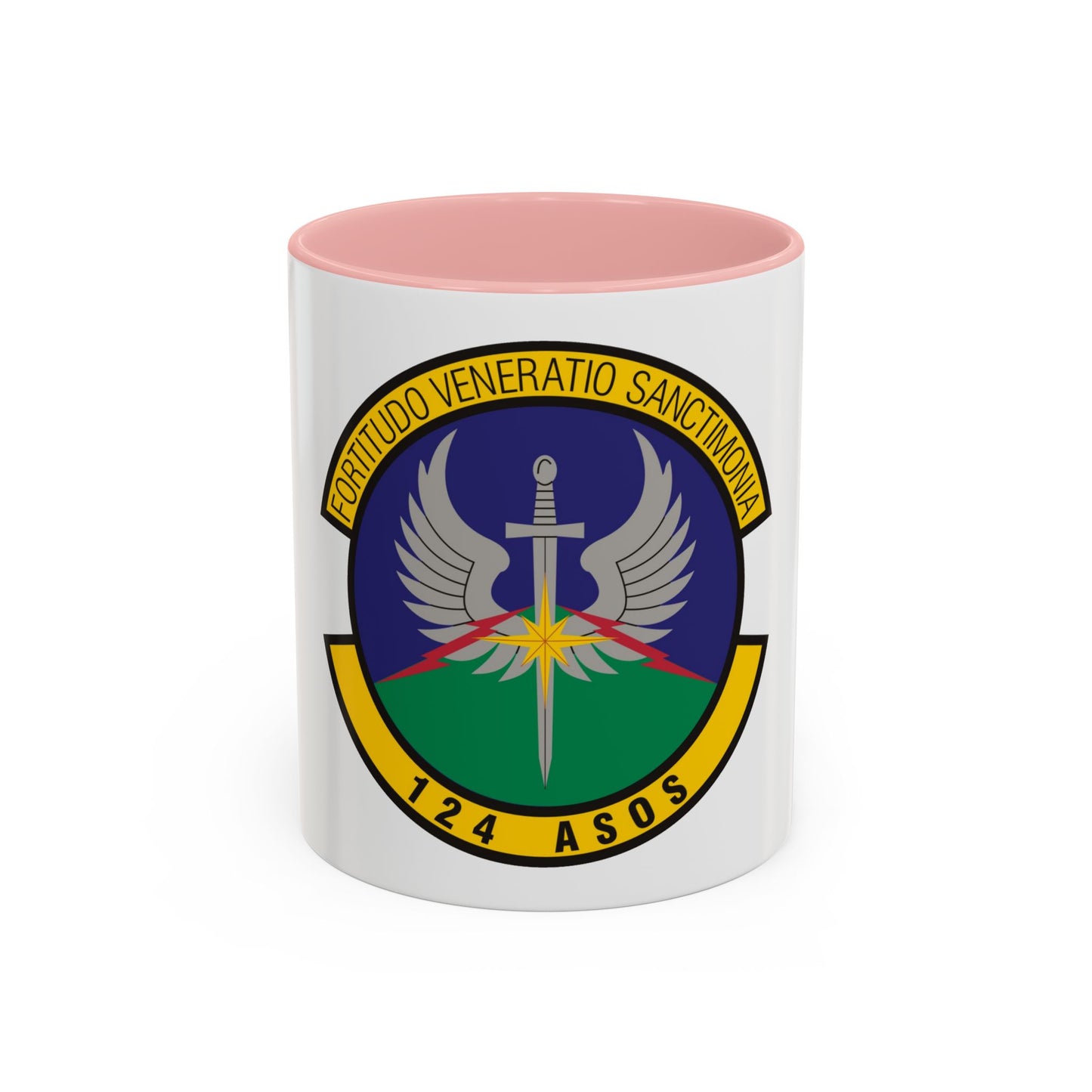 124th Air Support Operations Squadron (U.S. Air Force) Accent Coffee Mug