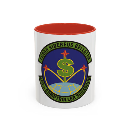 460th Comptroller Squadron (U.S. Air Force) Accent Coffee Mug