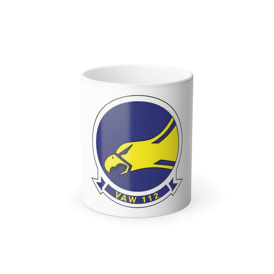 VAW 112 (U.S. Navy) Color Changing Mug 11oz