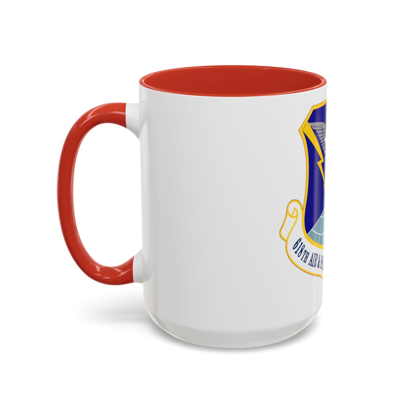 618 Air Operations Center AMC (U.S. Air Force) Accent Coffee Mug
