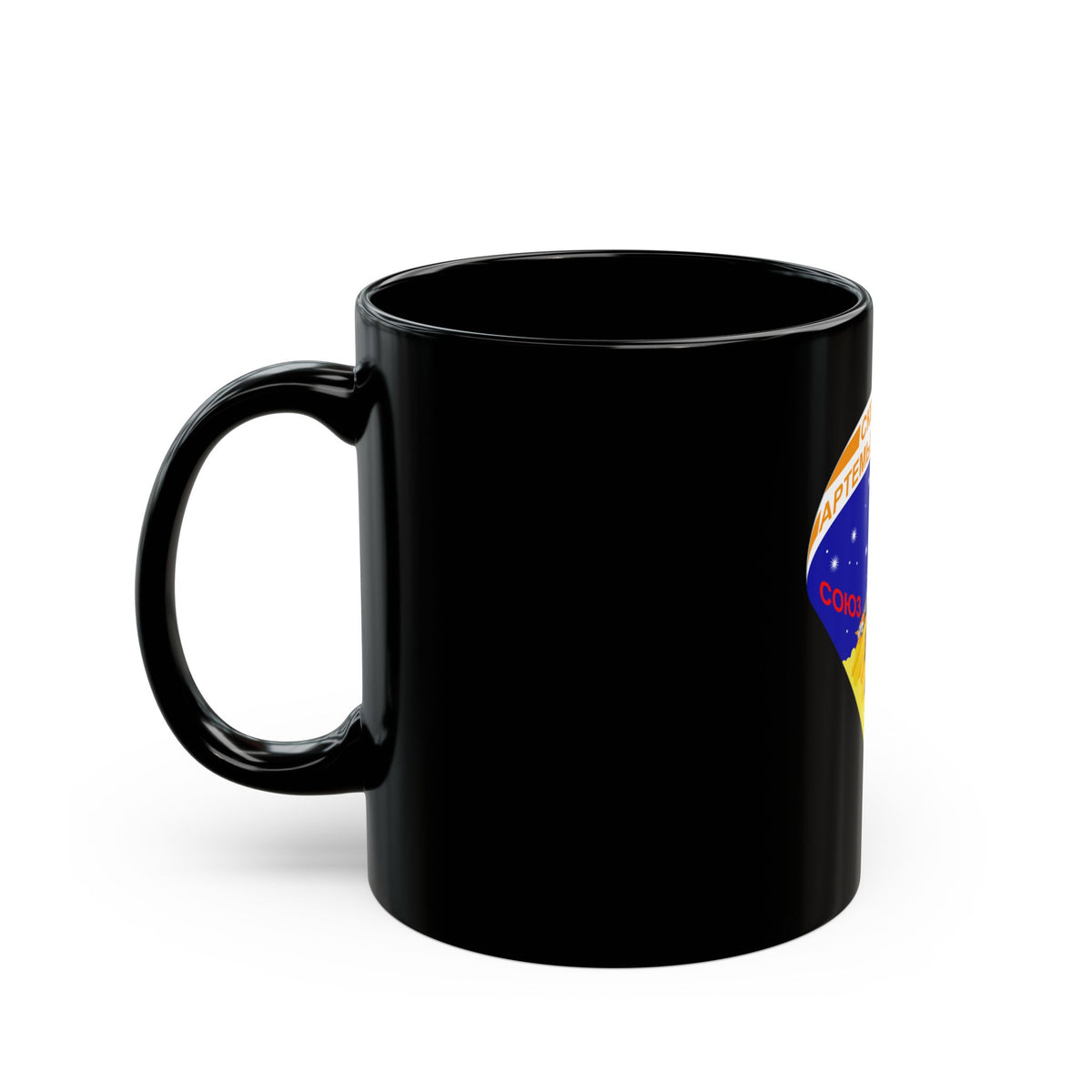 Soyuz TMA-12M (Soyuz Programme) Black Coffee Mug