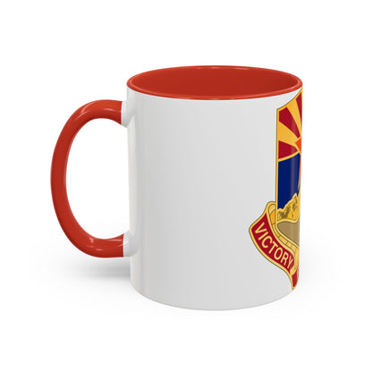 Tasse à café décorative du groupe de soutien régional 198 (armée américaine)