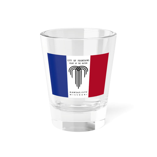 Flag of Kansas City Missouri 1995-2023 (United States) Shot Glass 1.5oz