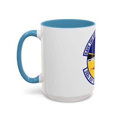 332d Expeditionary Security Forces Squadron (U.S. Air Force) Accent Coffee Mug