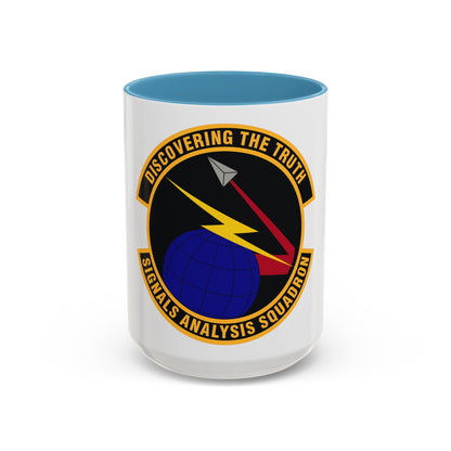 Signals Analysis Squadron (U.S. Air Force) Accent Coffee Mug
