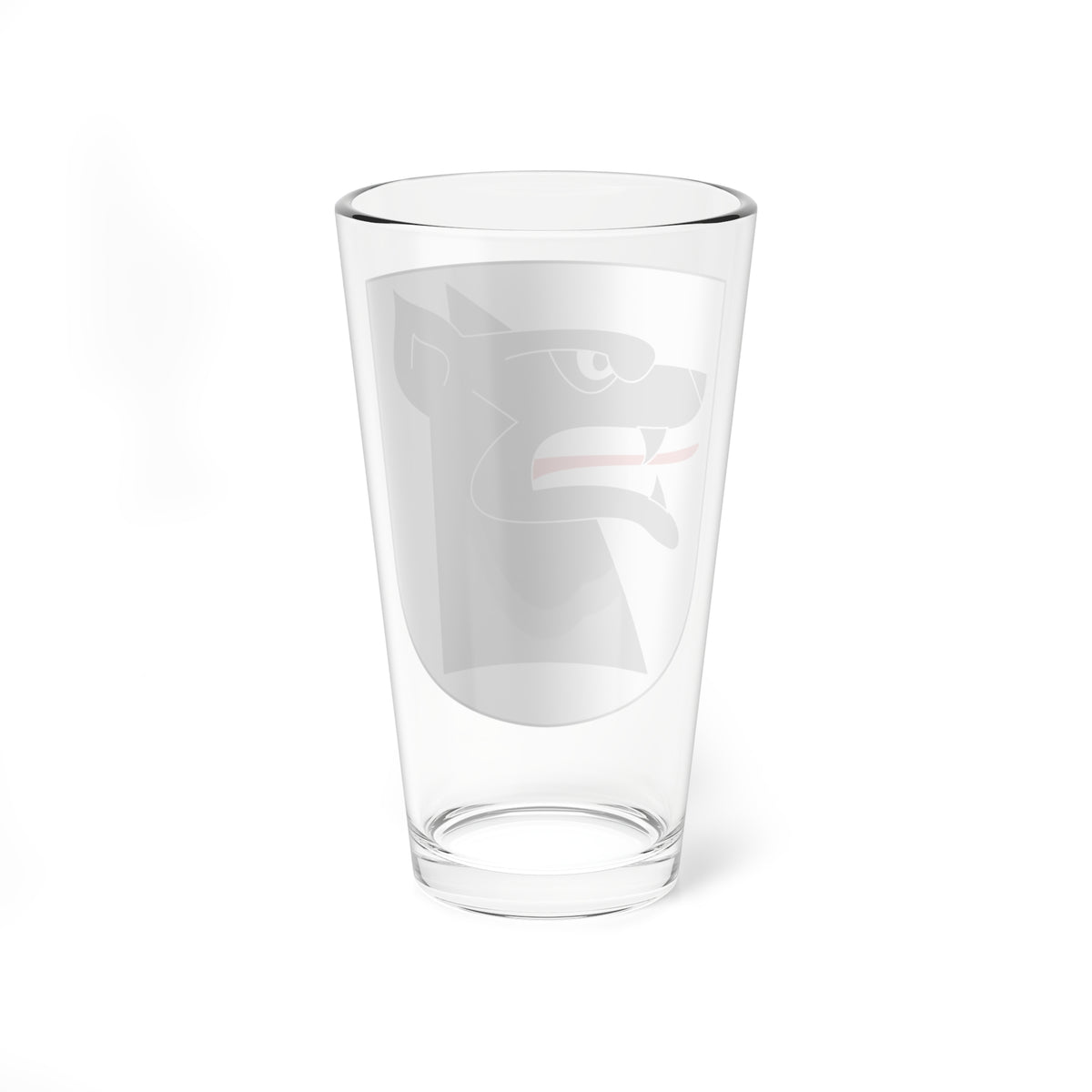 Livgardet Hundtjänstenheten vapen (Sweden) (Coat of Arms) Pint Glass 16oz