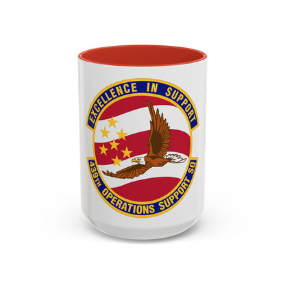 439th Operations Support Squadron (U.S. Air Force) Accent Coffee Mug