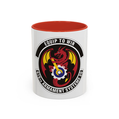 676th Armament Systems Squadron (U.S. Air Force) Accent Coffee Mug