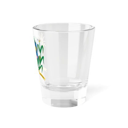 Brasão de Santa Izabel do Oeste - PR (Brazil) (Coat of Arms) Shot Glass 1.5oz