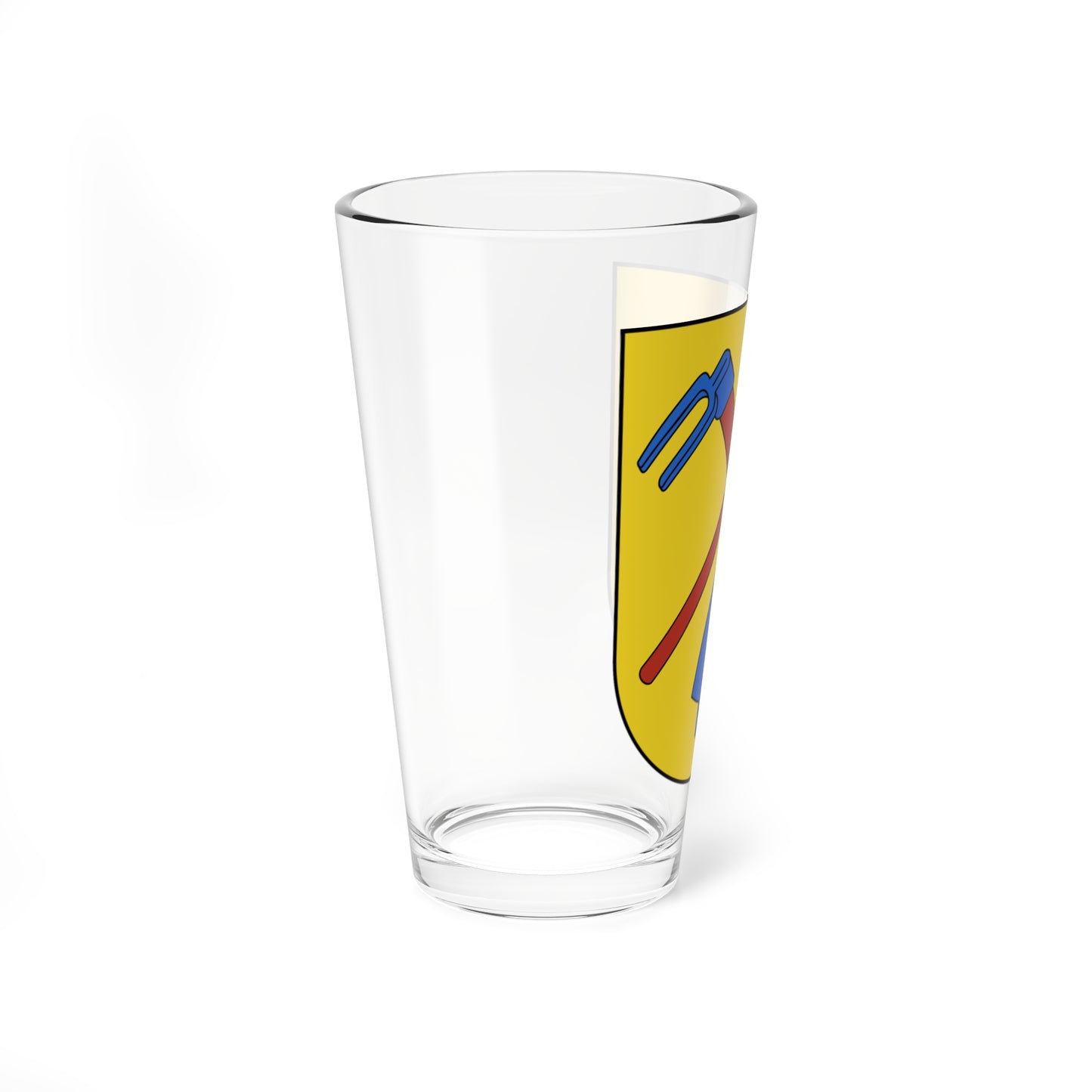 Unterstrass-blazon (Switzerland) (Coat of Arms) Pint Glass 16oz