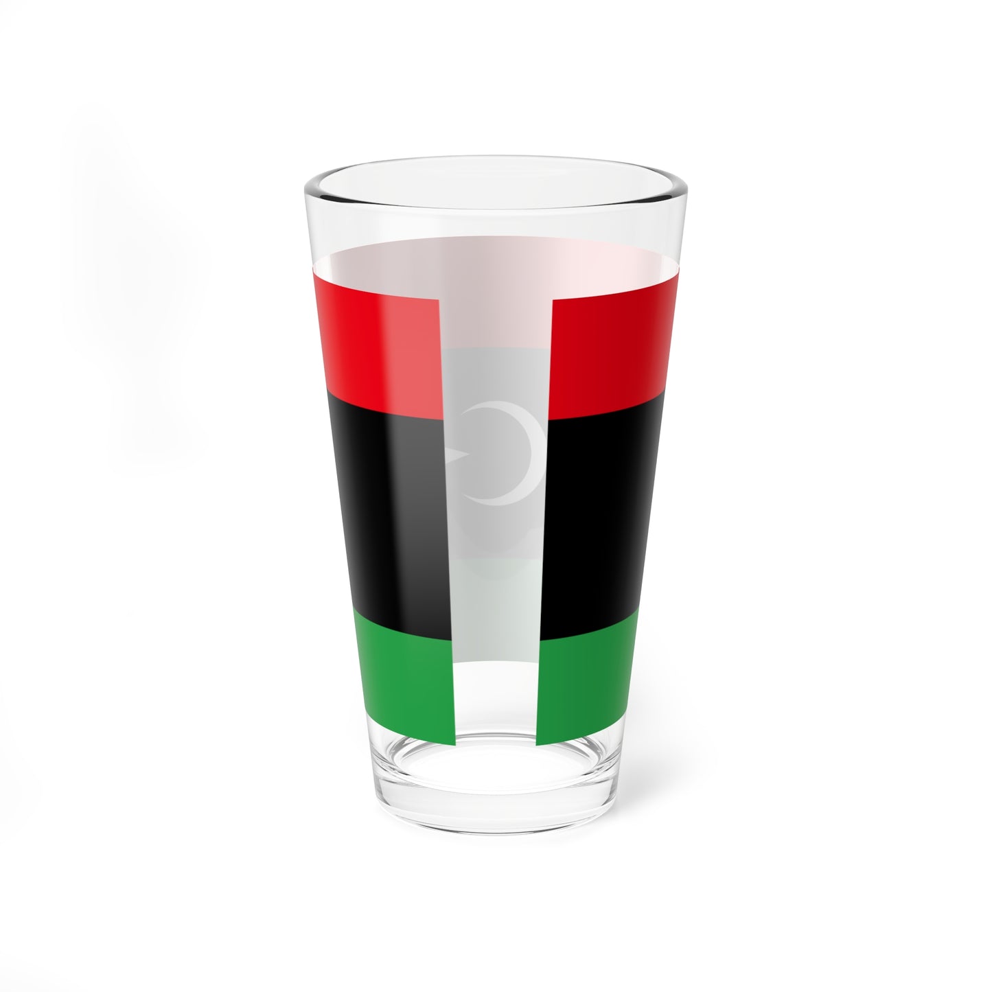 Flag of Libya (Libya) Pint Glass 16oz