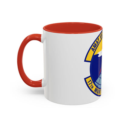 17th Munitions Squadron (U.S. Air Force) Accent Coffee Mug