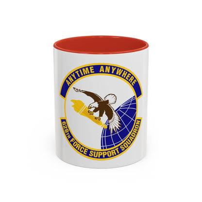628th Force Support Squadron (U.S. Air Force) Accent Coffee Mug