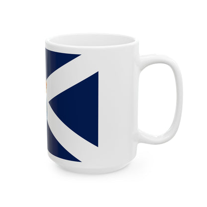 Flag of Santa Cruz de Tenerife Spain - White Coffee Mug