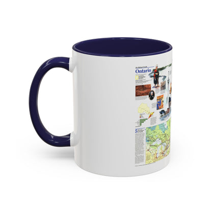 Canada - Ontario 2 (1996) (Map) Accent Coffee Mug