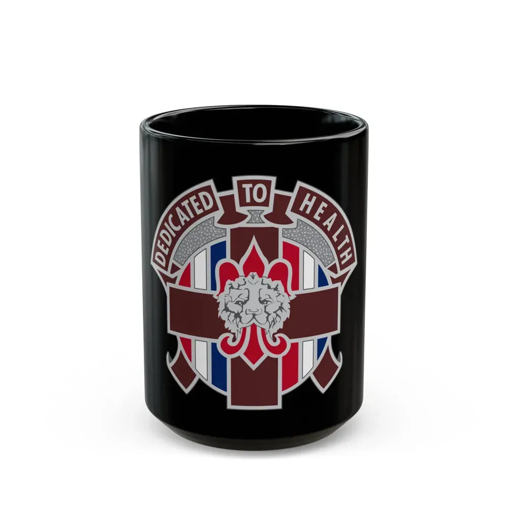807 Medical Brigade 2 (U.S. Army) Black Coffee Mug 15oz - Go Mug Yourself