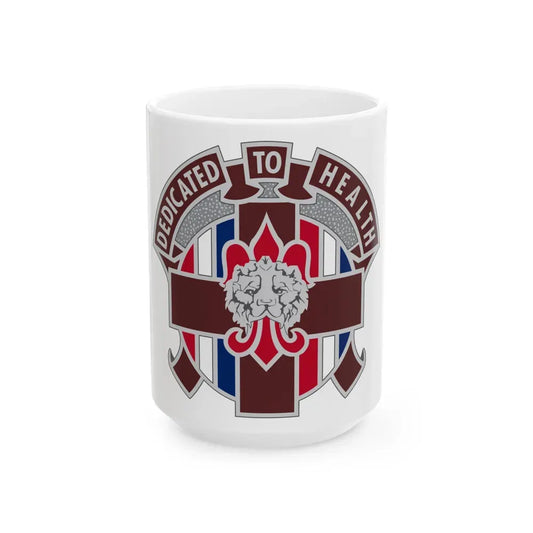 807 Medical Brigade 2 (U.S. Army) White Coffee Mug 15oz - Go Mug Yourself