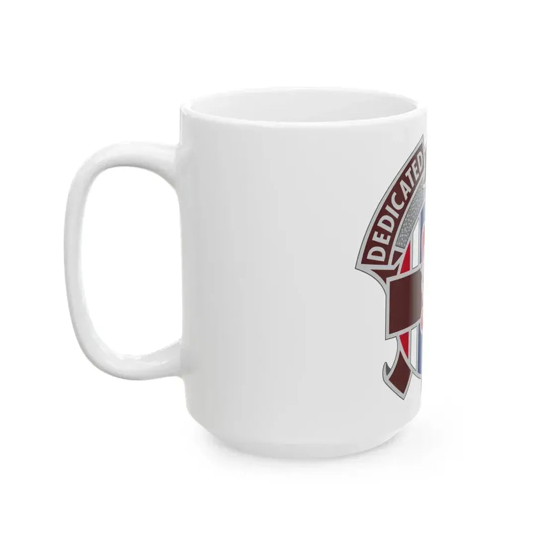 807 Medical Brigade 2 (U.S. Army) White Coffee Mug - Go Mug Yourself