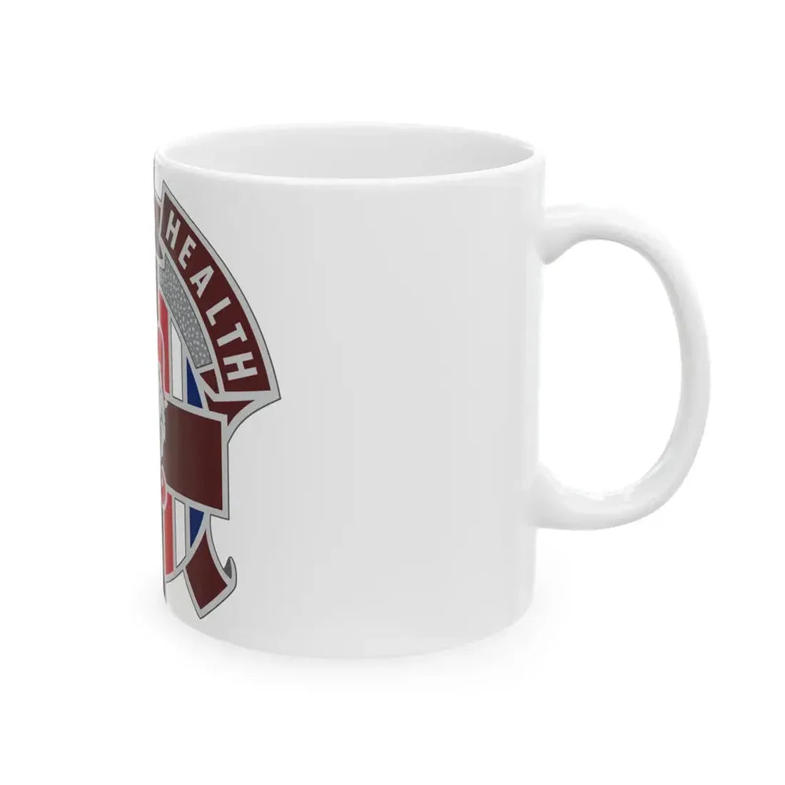 807 Medical Brigade 2 (U.S. Army) White Coffee Mug - Go Mug Yourself