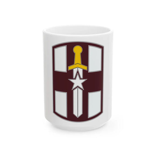 807 Medical Brigade 3 (U.S. Army) White Coffee Mug-15oz-Go Mug Yourself