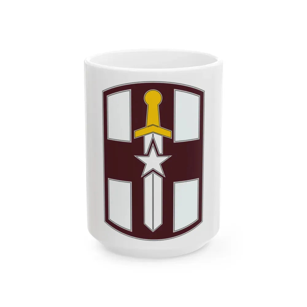 807 Medical Brigade 3 (U.S. Army) White Coffee Mug 15oz - Go Mug Yourself