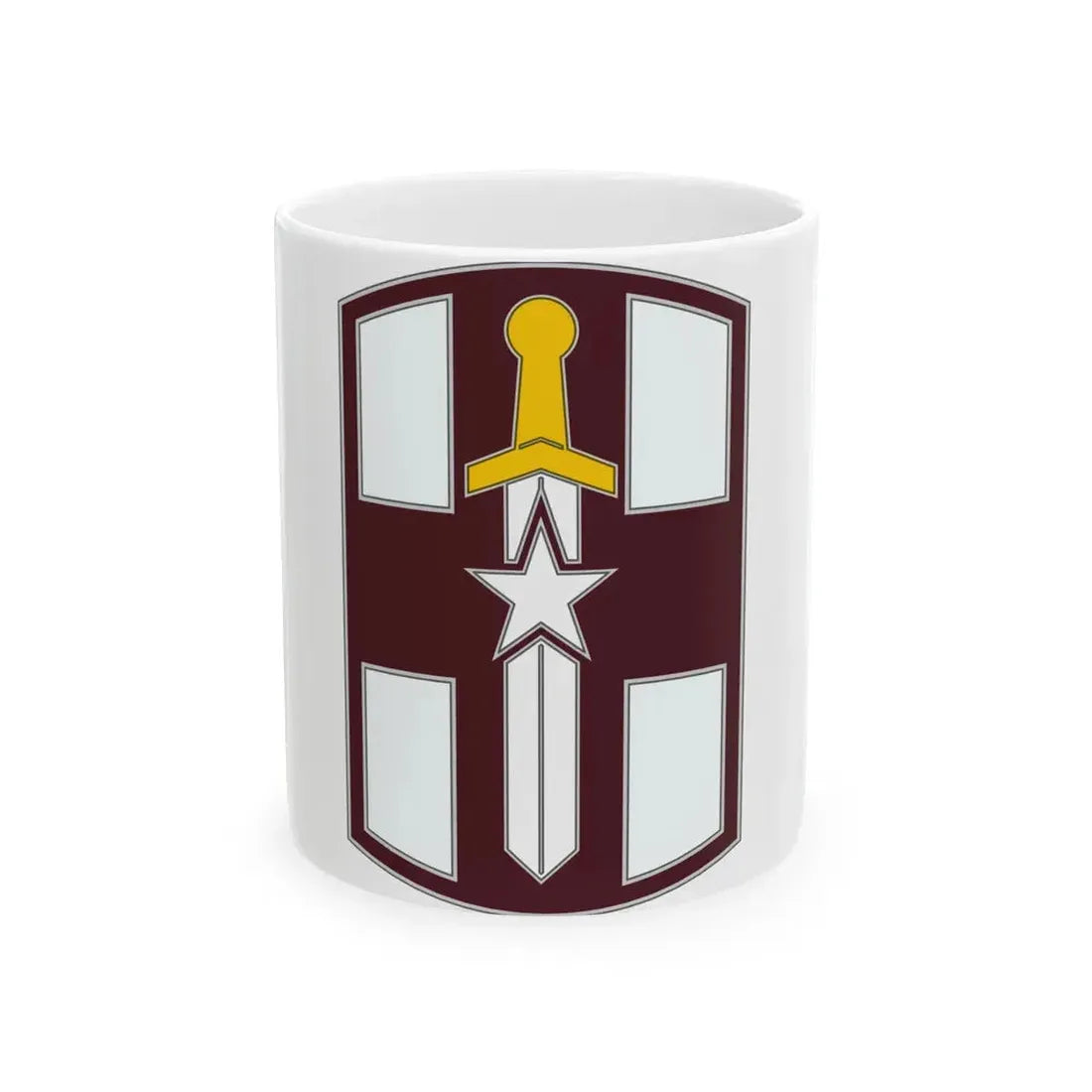 807 Medical Brigade 3 (U.S. Army) White Coffee Mug - Go Mug Yourself