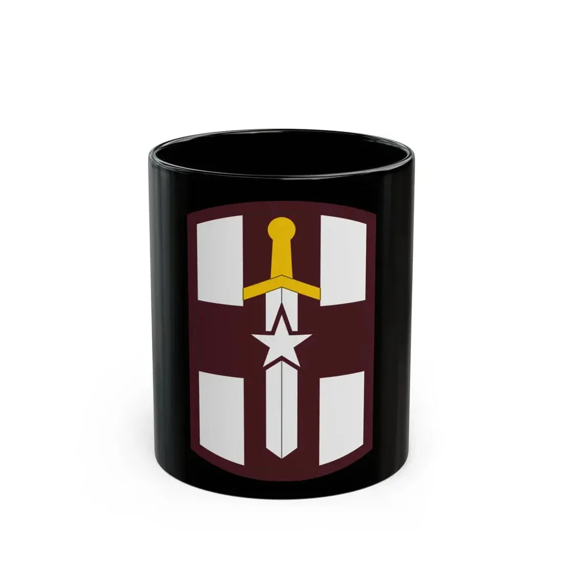 807 Medical Brigade (U.S. Army) Black Coffee Mug 11oz - Go Mug Yourself