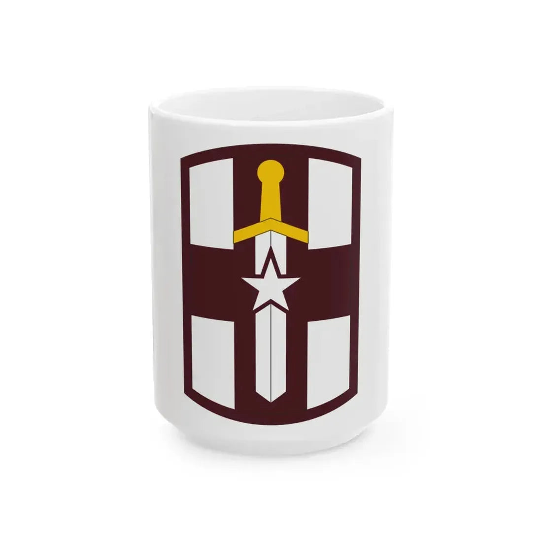 807 Medical Brigade (U.S. Army) White Coffee Mug 15oz - Go Mug Yourself