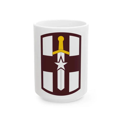 807 Medical Brigade (U.S. Army) White Coffee Mug 15oz - Go Mug Yourself