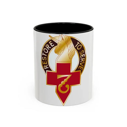 807 Surgical Hospital (U.S. Army) Accent Coffee Mug 11oz Black - Go Mug Yourself
