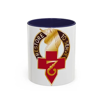 807 Surgical Hospital (U.S. Army) Accent Coffee Mug 11oz Navy - Go Mug Yourself