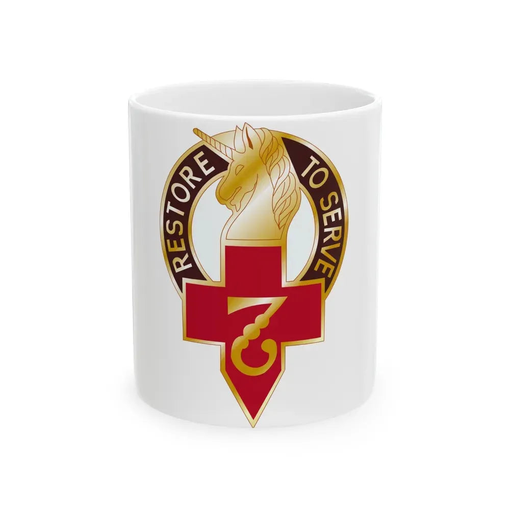 807 Surgical Hospital (U.S. Army) White Coffee Mug 11oz - Go Mug Yourself