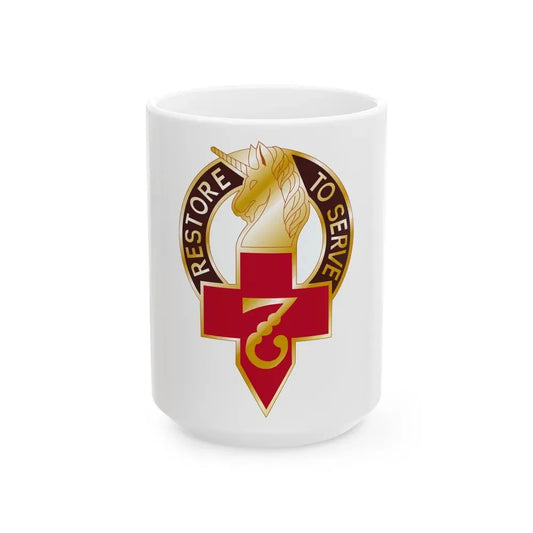 807 Surgical Hospital (U.S. Army) White Coffee Mug 15oz - Go Mug Yourself