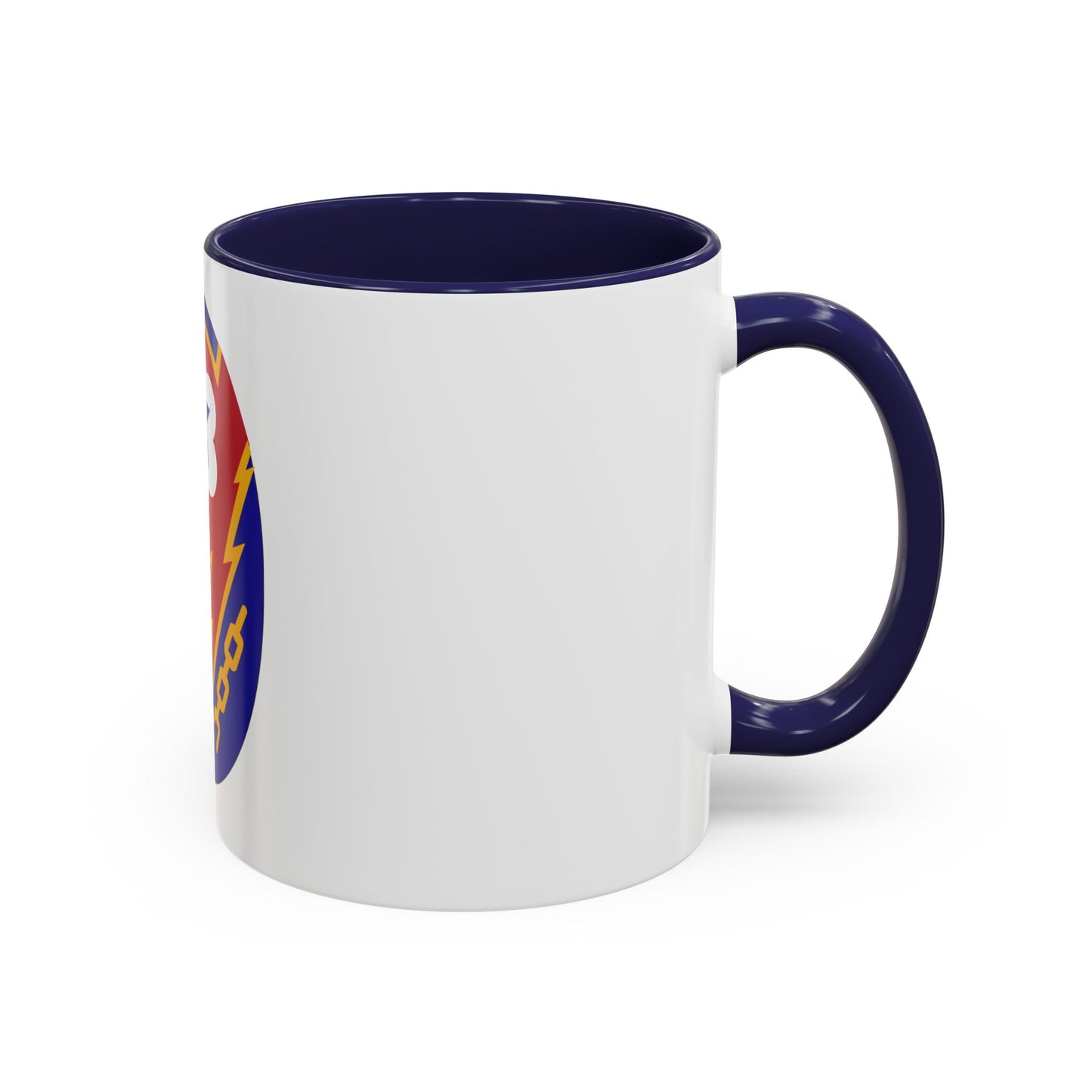 Communications Zone Personnel Europe (U.S. Army) Accent Coffee Mug
