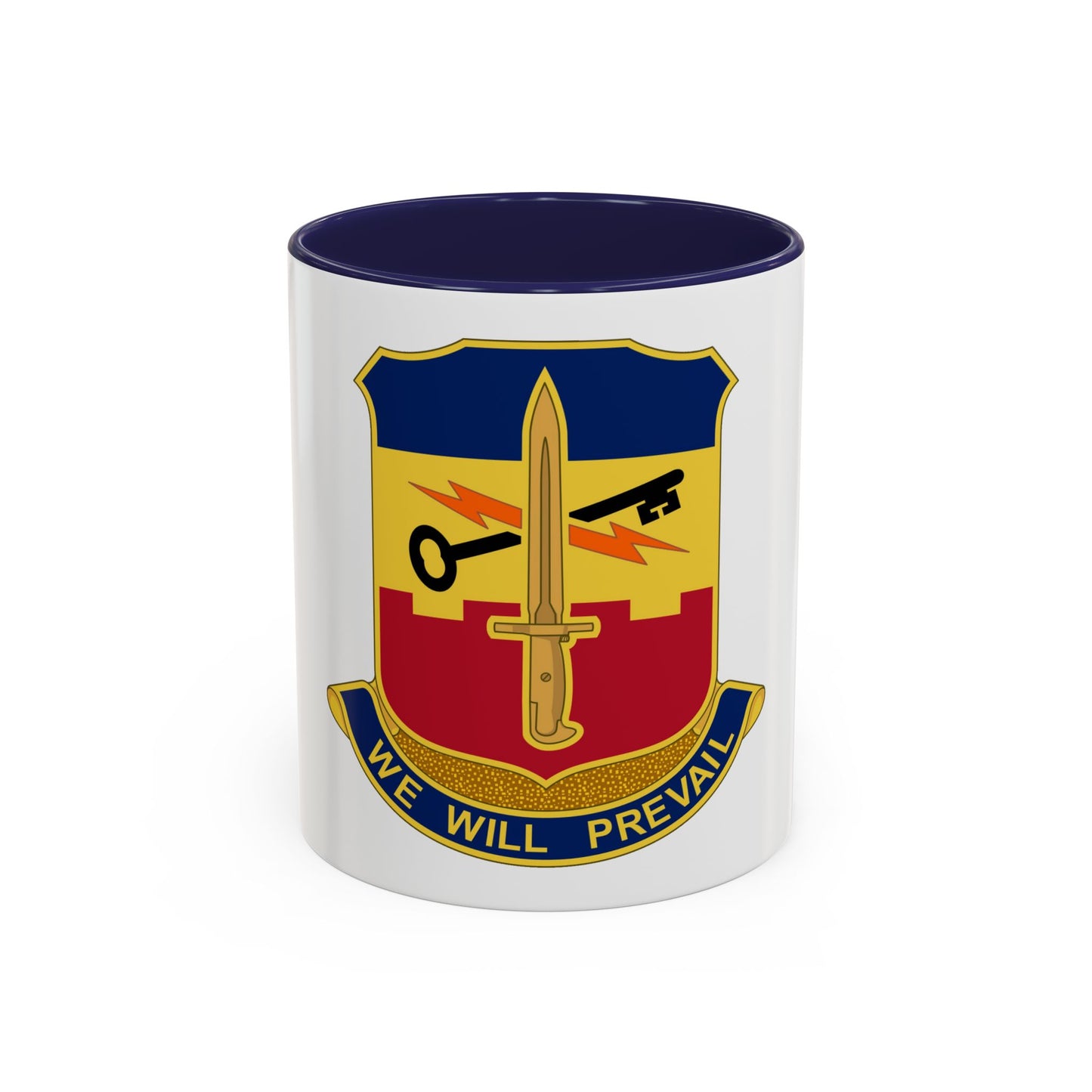 741 Engineer Battalion (U.S. Army) Accent Coffee Mug