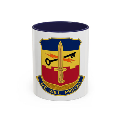 741 Engineer Battalion (U.S. Army) Accent Coffee Mug